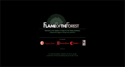 Desktop Screenshot of flameoftheforest.com